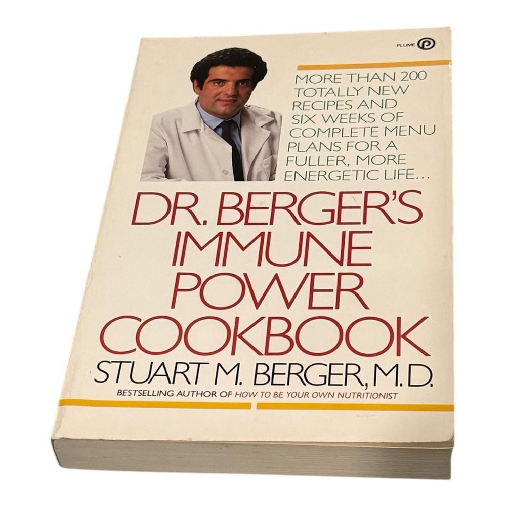 Dr. Berger's Immune Power Cookbook Stuart M. Berger MD Paperback